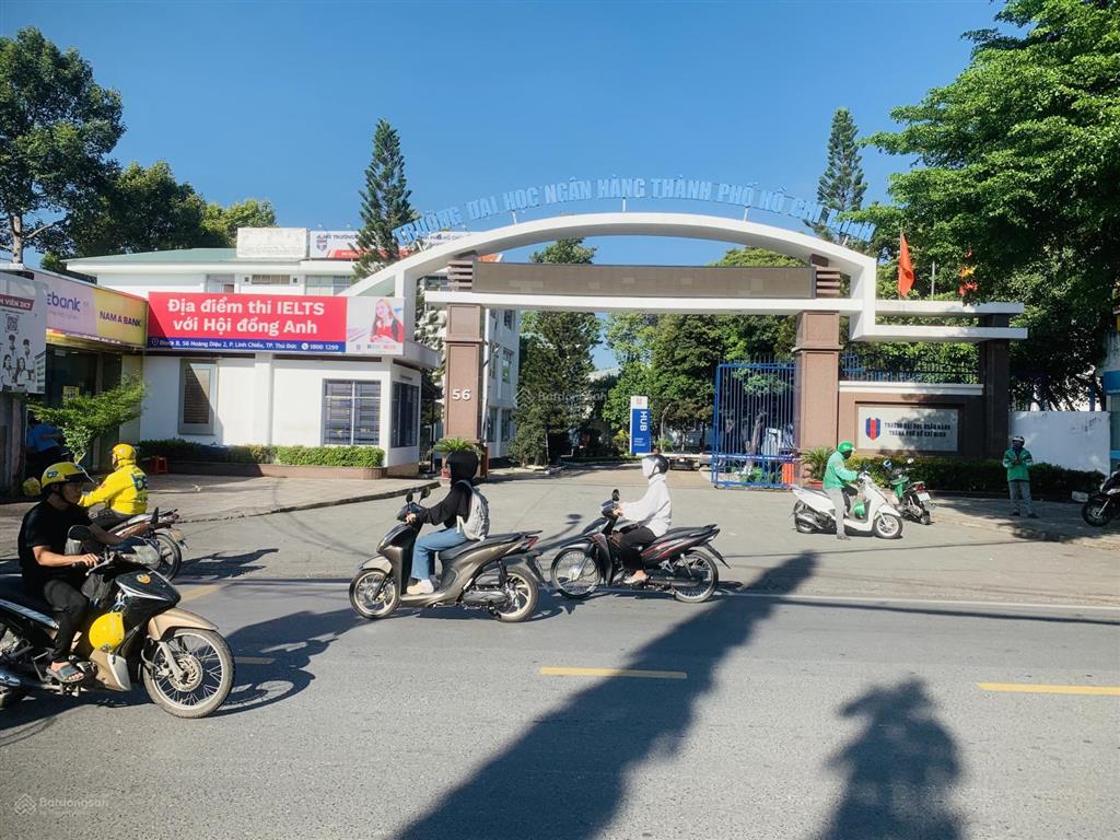 Ngay phố ẩm thực hoàng diệu 2  bán đất khu kinh doanh sầm uất nhất thủ đức  124m2 ngang 4.2mx24m