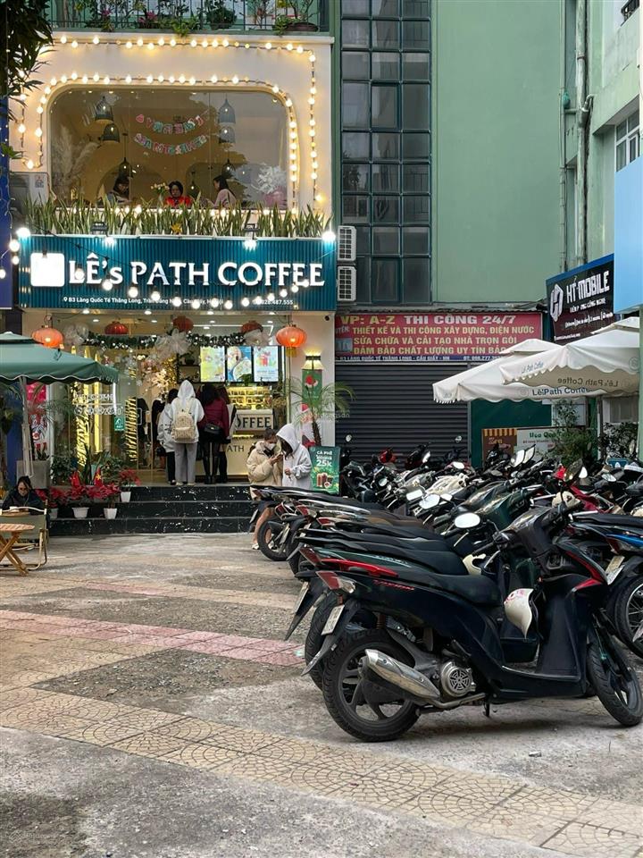 Cho thuê mặt bằng kinh doanh tầng 1 + 2 tòa b3 làng quốc tế thăng long, cầu giấy