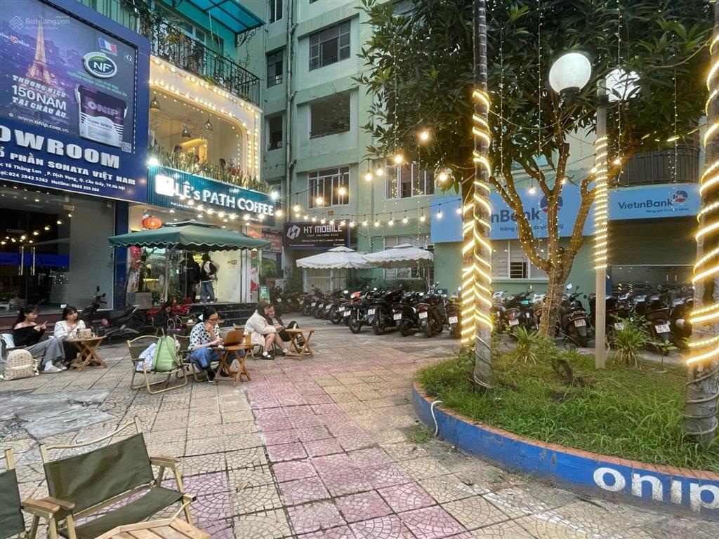 Cho thuê mặt bằng kinh doanh tầng 1 + 2 tòa b3 làng quốc tế thăng long, cầu giấy
