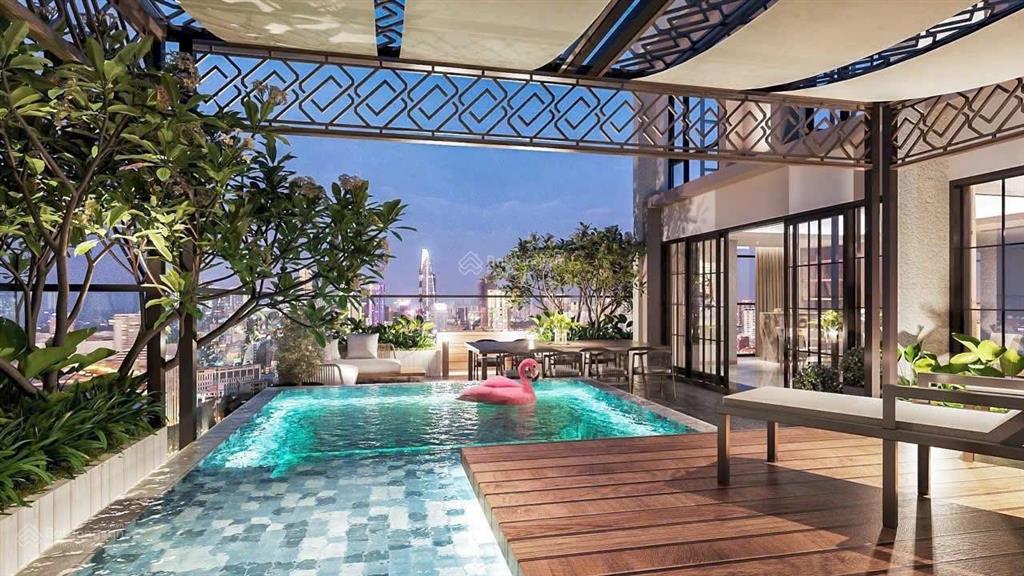 Còn lại duy nhất 1 căn penthouse góc 2 view rộng nhất dự án kiều q5  view quận 1 nhìn pháo hoa