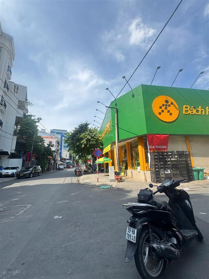 Góc 2mt yên thế, p2, tân bình. 7 x 18,5m 1 trệt + lầu. cn 128m2 hết lộ giới gs25 thuê 80tr/th 34tỷ