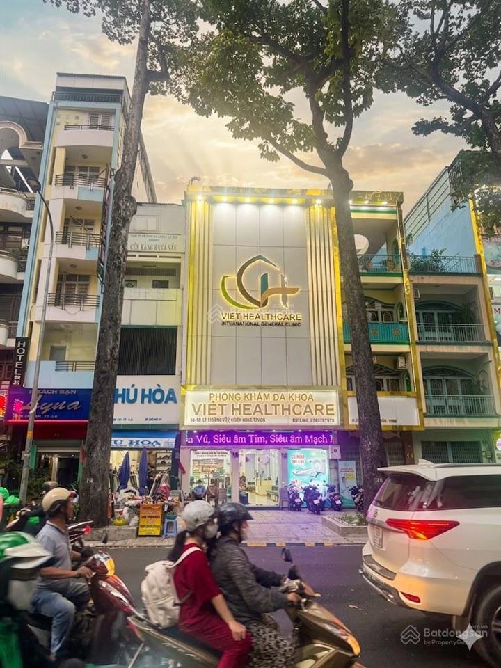 Tòa nhà ngang 7,5 x 17m hđt 170tr/th mặt tiền lý thường kiệt, p7, quận 10 55 tỷ