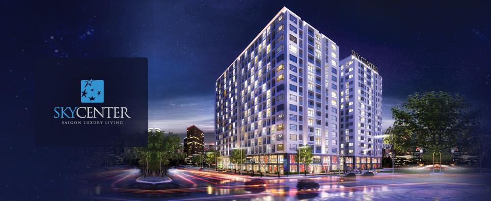 Bán cc tại sky center, 3,2 tỷ, 43,9m2, 1pn, 1wc, ntcb