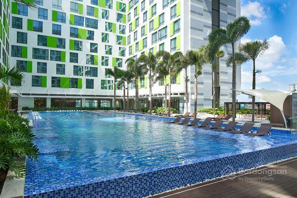 Bán căn hộ 1pn 52m2 tại republic plaza, tân bình, 2 tỷ 650 triệu view hồ bơi