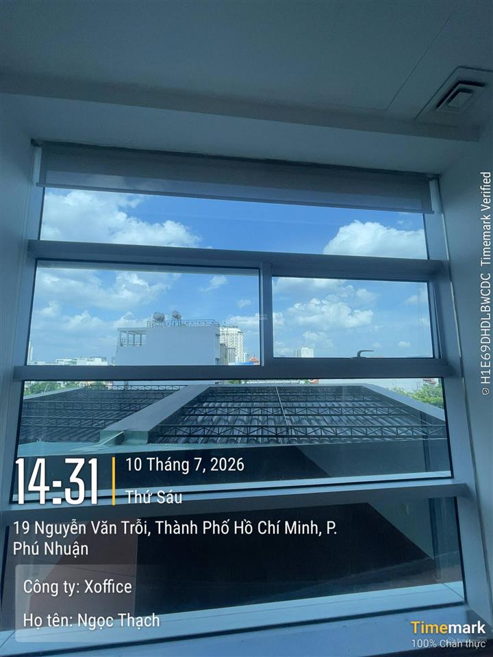 Cho thuê văn phòng tại the prince residence, 8 triệu, 14m2, cửa sổ full kính, thoáng mát