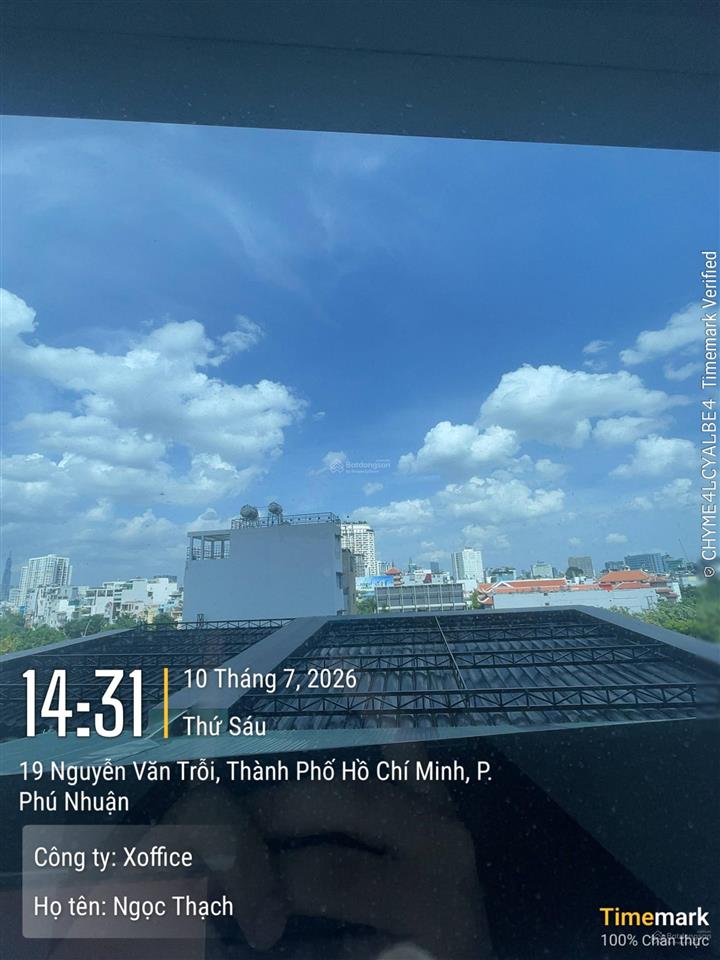 Cho thuê văn phòng tại the prince residence, 8 triệu, 14m2, cửa sổ full kính, thoáng mát