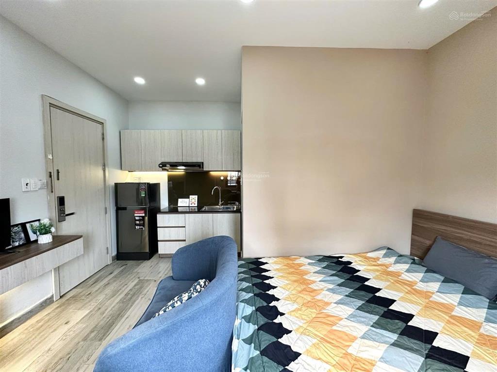 Căn hộ mini ngay nguyễn gia trí d2 khu ăn uống gần ga metro tân cảng