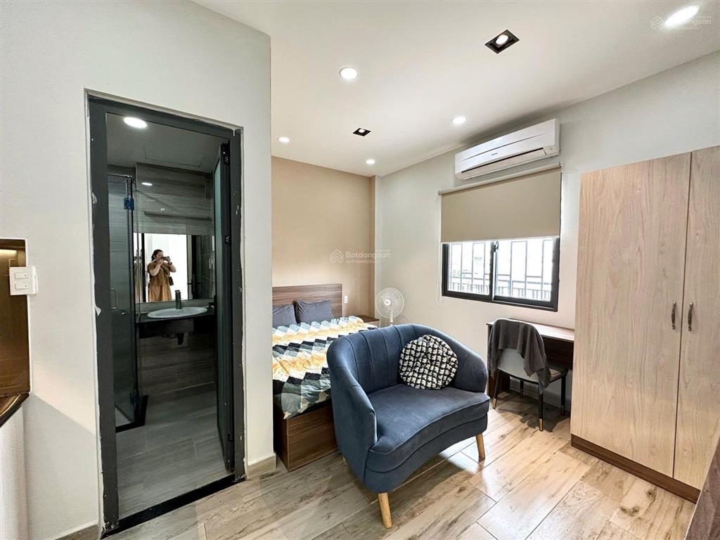 Căn hộ mini ngay nguyễn gia trí d2 khu ăn uống gần ga metro tân cảng