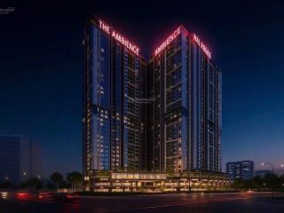 Bán cc 1pn, 39m2 tại the ambience hải phòng, 2,6 tỷ vnd