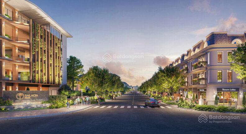 Bán nhà phố salacia villas phú mỹ  căn đối diện công viên, pháp lý hoàn thiện