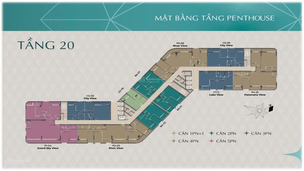 Căn hộ 3pn đẳng cấp diamond sky view sông sài gòn & hồ 16ha | không gian sống thượng lưu