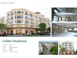 Shophouse đinh thị thi dòng tiền 90tr/tháng giá 83 tỷ sổ hồng sẵn