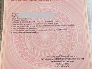 Bán nhà nát gần chợ lương sơn, p. bắc nha trang, 60m2, giá 620tr