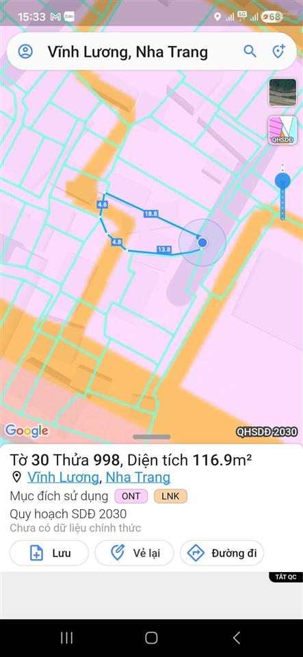 Căn nhà trọ 4 phòng, 116m2 tại vĩnh lương, gần biển, giá 990tr