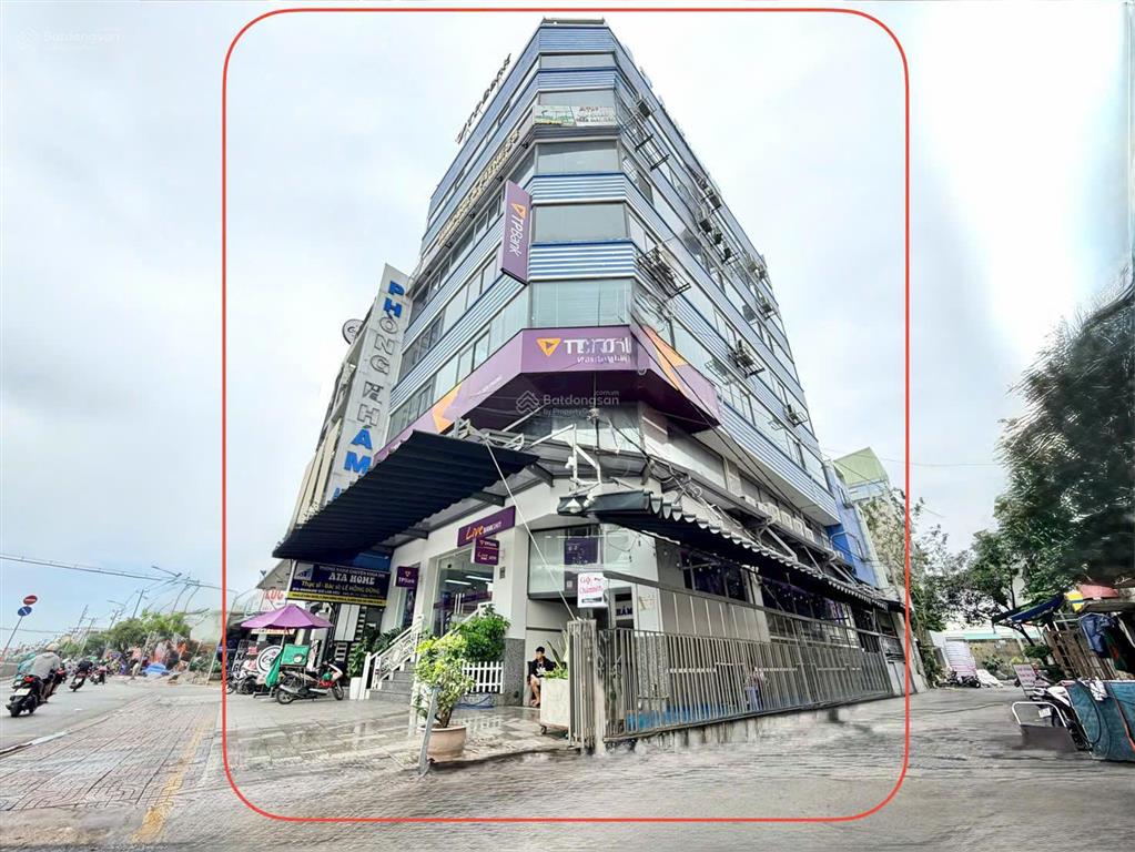 Building hầm 7 tầng mặt tiền lê văn quới (dt 13,2m x 25m) hđ thuê 340 triệu/tháng, giá chỉ 80 tỷ