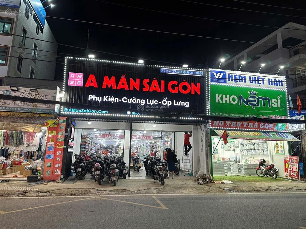 Siêu phẩm mtkd lê văn việt 8x41m, hđt 100tr/tháng, chỉ 237tr/m2
