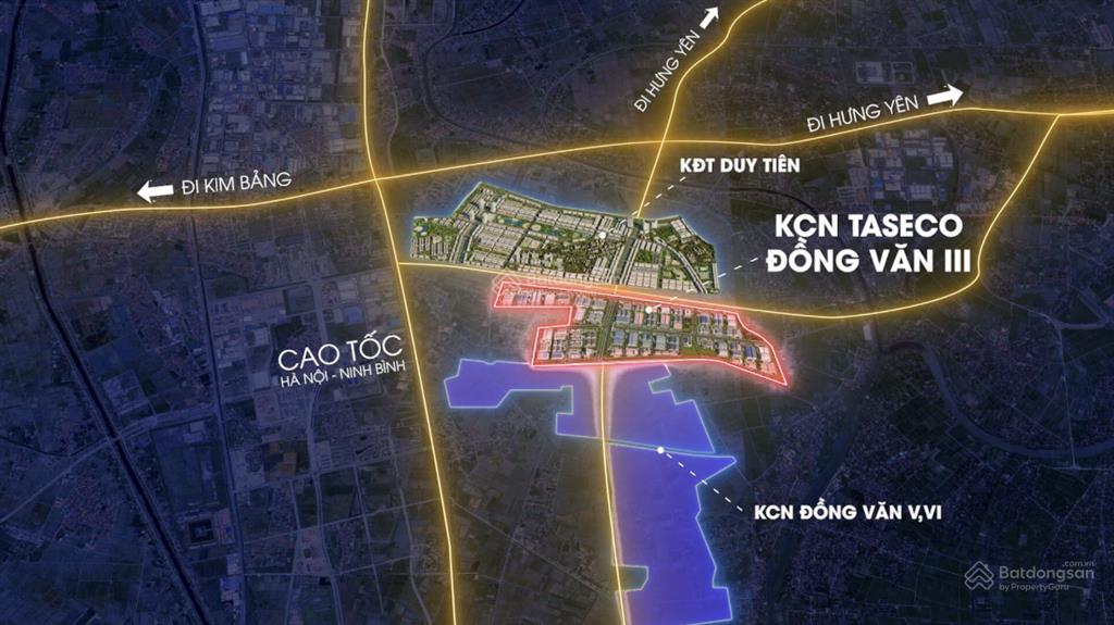 Dự án đất nền đô thị duy tiên  đồng văn  giá f0 từ đại lý phân phối  cạnh taseco đv3