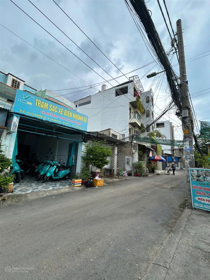 Bán nhà gò vấp mặt tiền đường số 55 p.14 nay là p.an hôi tây dt 101m2