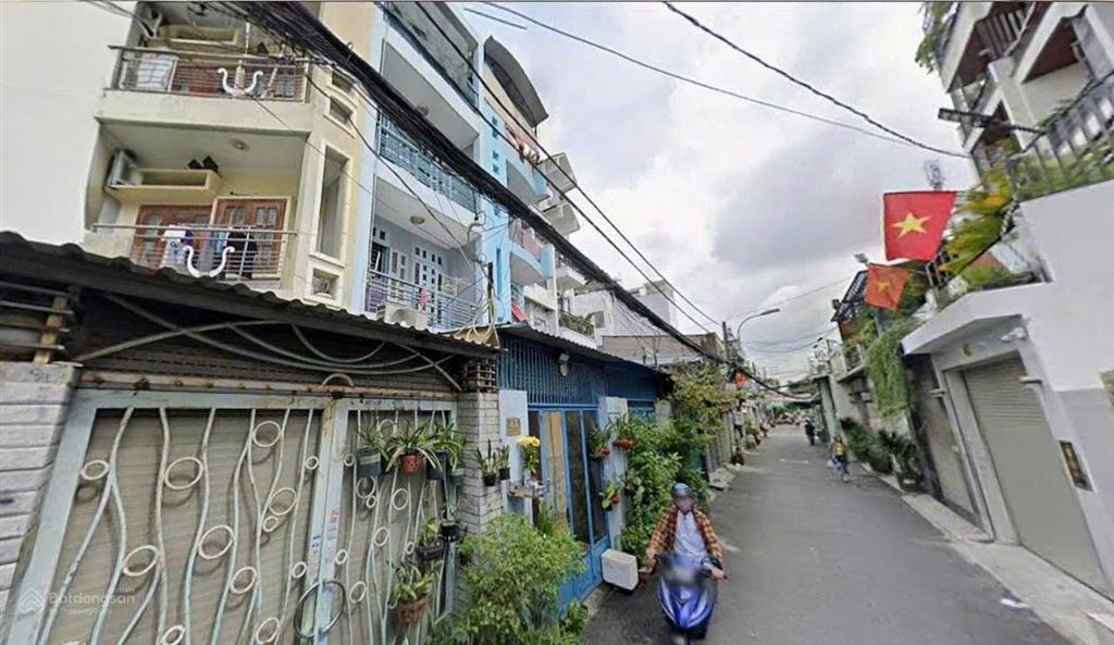 Bán nhà lê văn thọ phường 11 gò vấp. dt 4x16m đúc trệt 2 lầu st hẻm ô tô thông