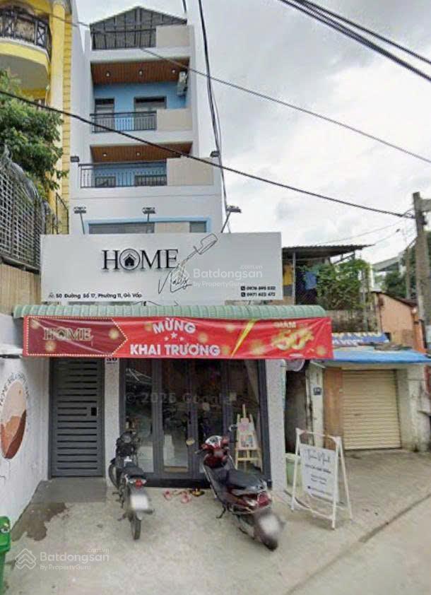 Bán nhà mt thống nhất p.11  gò vấp gần bệnh viện hồng đức, dt 4m5x19m