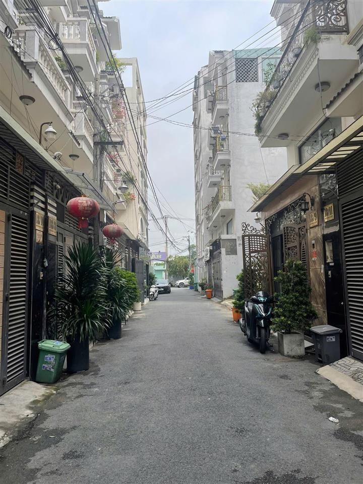 Bán nhà hẻm 1 trục xe ô tô nguyễn văn dung  phường 6  gò vấp 5 tầng, dt 4x15m