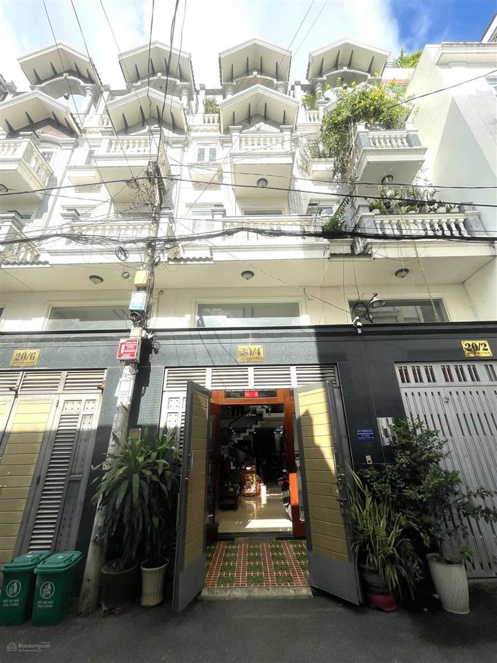 Bán nhà hẻm 20/nguyễn văn dung p. an nhơn, dt 4x17 đúc 5 tầng ô tô ngủ trong nhà.