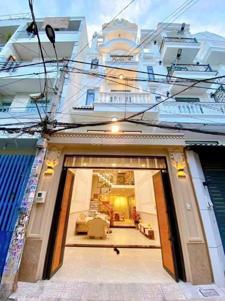 Bán nhà 5 tầng đường lê đức thọ, phường an nhơn (p6 cũ gò vấp), dt 4,4m x 15m công nhận 63m2