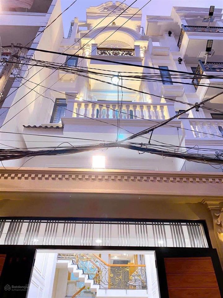 Bán nhà 5 tầng đường lê đức thọ, phường an nhơn (p6 cũ gò vấp), dt 4,4m x 15m công nhận 63m2