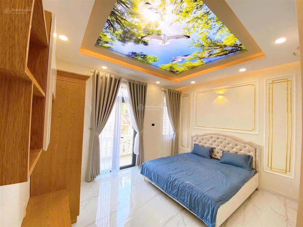 Bán nhà 5 tầng đường lê đức thọ, phường an nhơn (p6 cũ gò vấp), dt 4,4m x 15m công nhận 63m2