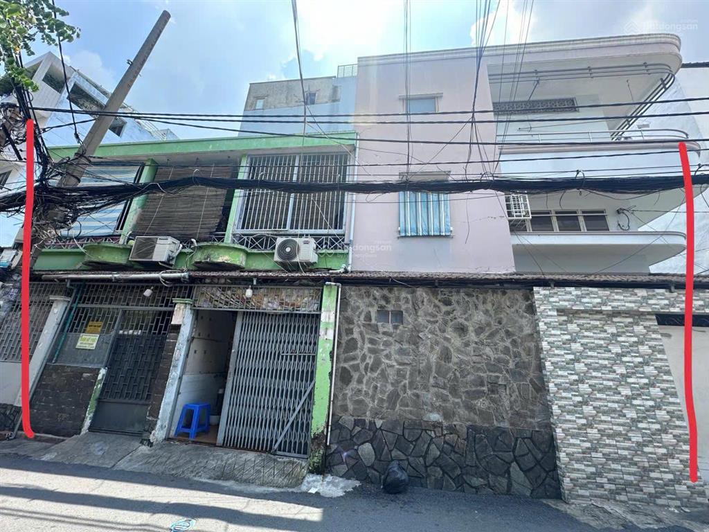 Bán nhà mặt tiền đ.hoàng hoa thám phường 1 gò vấp, dt 6,6x14m cn 92m2, giáp bình thạnh