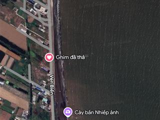 Chính chủ bán đất mặt tiền biển tân thành tiền giang.