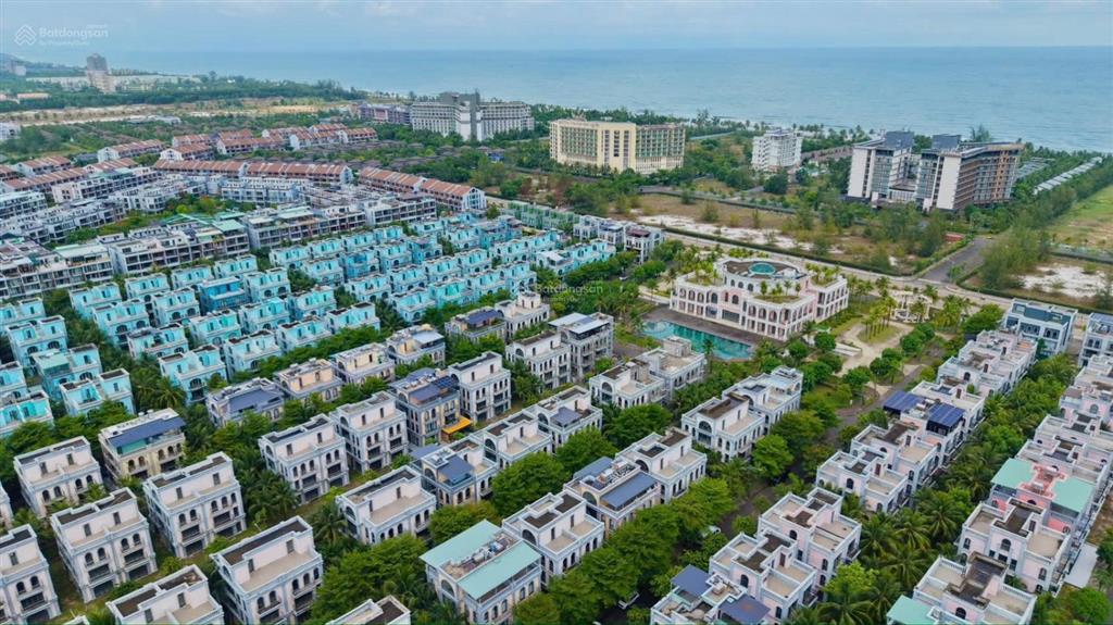 Bán gấp cặp biệt thự song lập paris villas 160m/căn, sonasea bãi trường