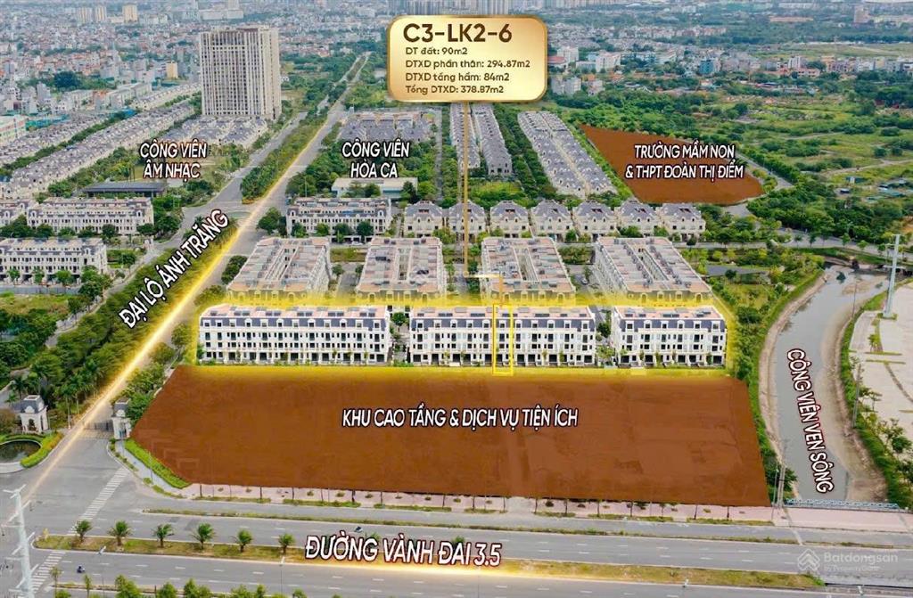 Bán shophouse đẹp, nhiều tiện ích tại an lạc green symphony, 25 tỷ, 90m2