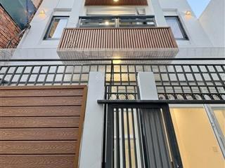 Siêu phẩm nhà mới ngang 5.5m  gần mt lê văn sỹ, pn  (5.5x8m) 36m2 đất  4 tầng, 4pn