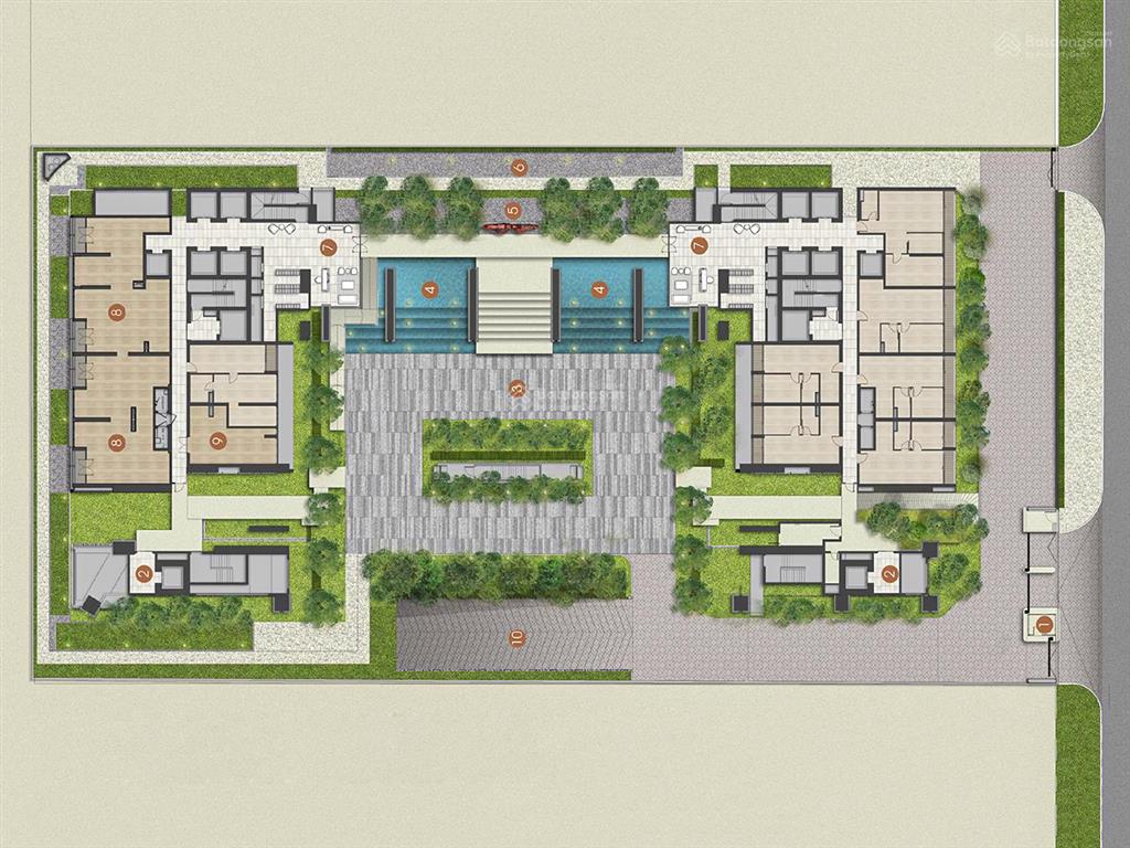 The marq bán căn hộ tháp b1 loại spa foreigner quota với 2 phòng ngủ view thành phố