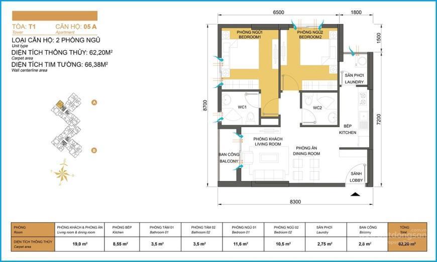 Masteri thảo điền bán căn hộ tháp t1 với 2 phòng ngủ nội thất đầy đủ có sổ hồng