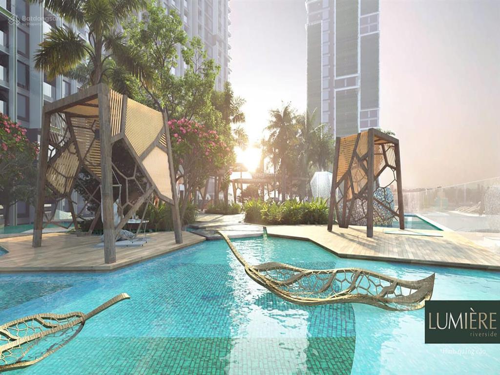 Bán căn hộ tại lumiere riverside gồm 3 phòng ngủ tầng cao view sông có sổ hồng