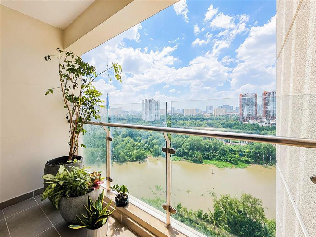 Đảo kim cương cho thuê căn hộ tháp bahamas với 4 phòng ngủ nội thất đầy đủ view sông trực diện