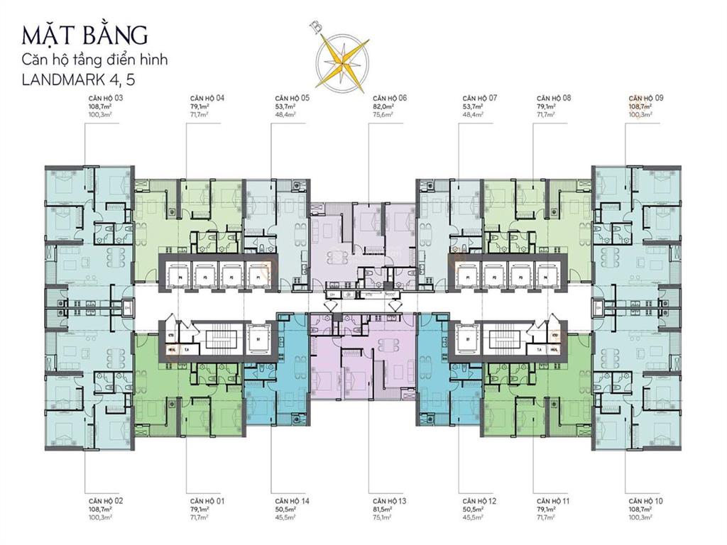 Bán căn hộ tại vinhomes central park tháp landmark 5 gồm 3 phòng ngủ view landmark 81 có sổ hồng
