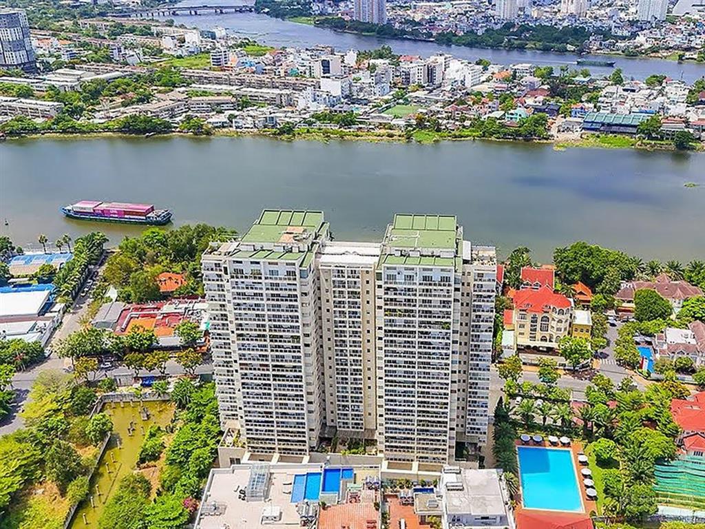Cho thuê căn hộ tại river garden tháp b gồm 3 phòng ngủ nội thất đầy đủ view đẹp