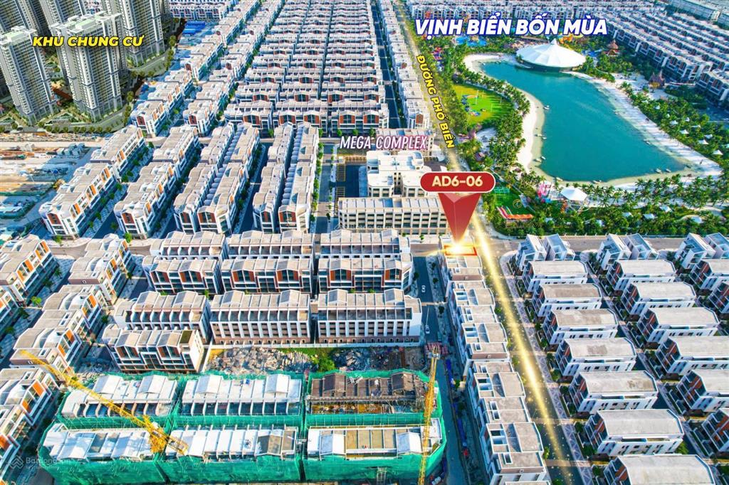 Cơ hội vàng này đã đến với bạn shophouse 70m2 ánh dương, vị trí đường trước mặt 20m trục thông