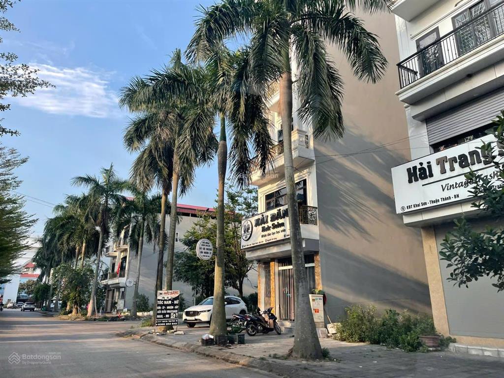 Bán đất thuận thành, bắc ninh, kđt khai sơn, 90m2, 2 mặt đường trước sau. 6x tr/m2