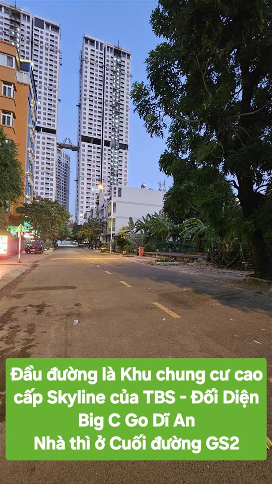 Cần bán nhà mặt tiền trong khu quảng trường xanh  green square (big c dĩ an)