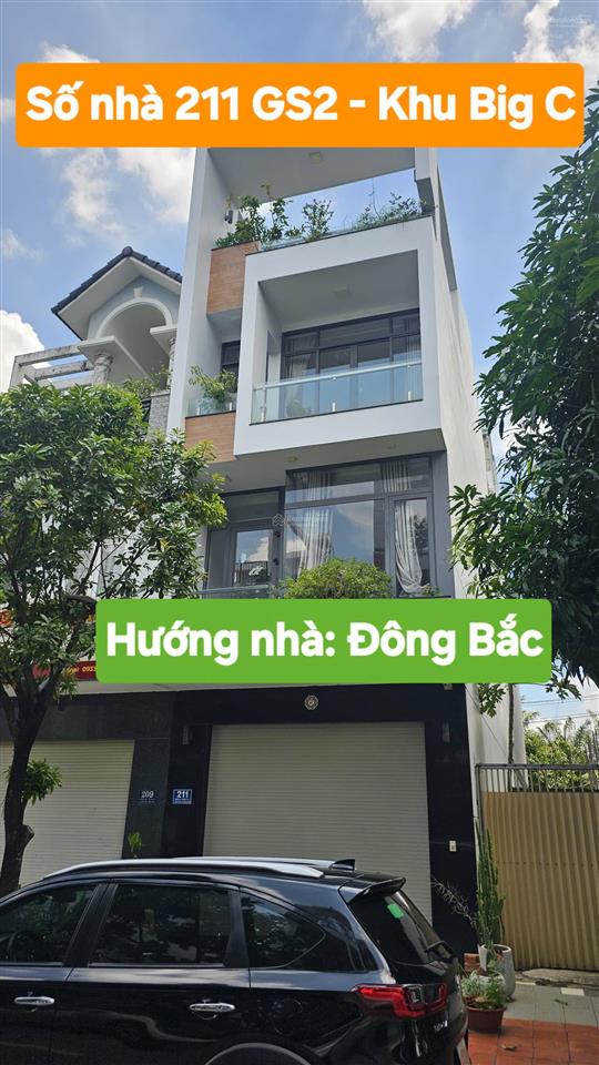 Cần bán nhà mặt tiền trong khu quảng trường xanh  green square (big c dĩ an)
