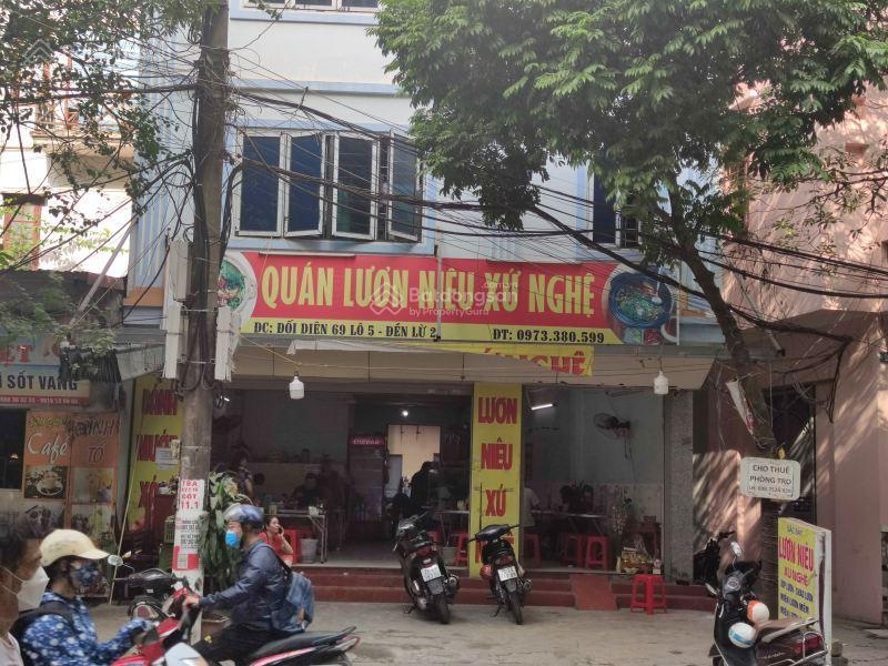 Nhà mặt phố khu hồ đền lừ, mặt tiền 5m kinh doanh đỉnh