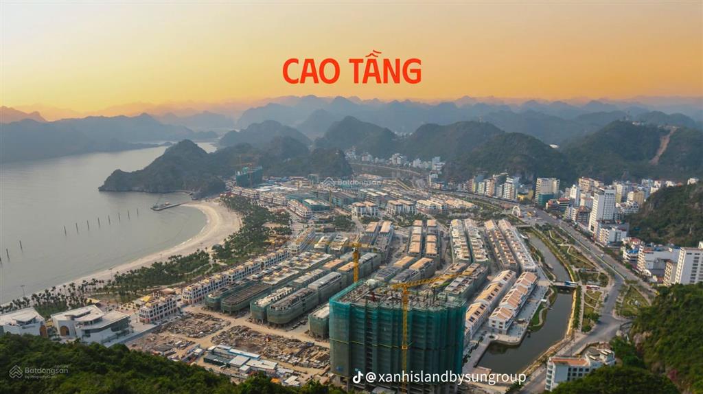 Thanh long tower tòa tháp "đầu rồng" trực diện vịnh cát bà