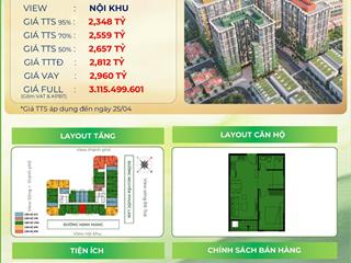 Chỉ 2,348 tỷ sở hữu độc quyền căn ngoại giao đẹp nhất fours tower view biển & pháo hoa