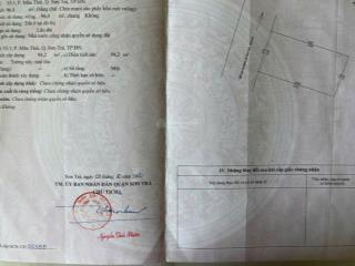 Bán đất xây căn hộ đường thảm nhựa 6m hồ thấu sơn trà đà nẵng cách biển chỉ 200m.ngang 7m sẵn sổ