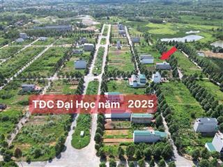 Cắt lỗ! 100m tái định cư đại học qg vị trí đẹp kinh doanh, giá cắt lỗ siêu rẻ nhất công nghệ cao