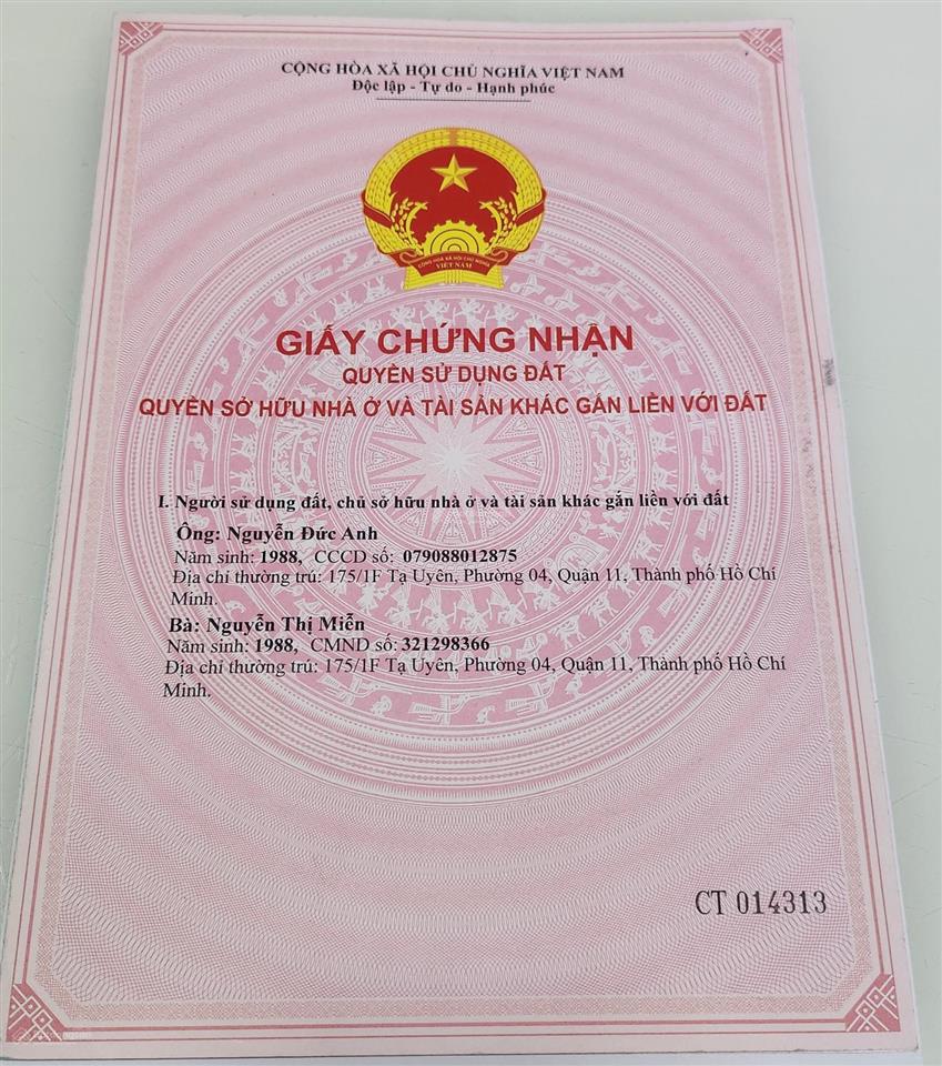 Đất chính chủ sổ hồng  khu dân cư 1b riverside city  thị trấn cần đước, cần đước  long an
